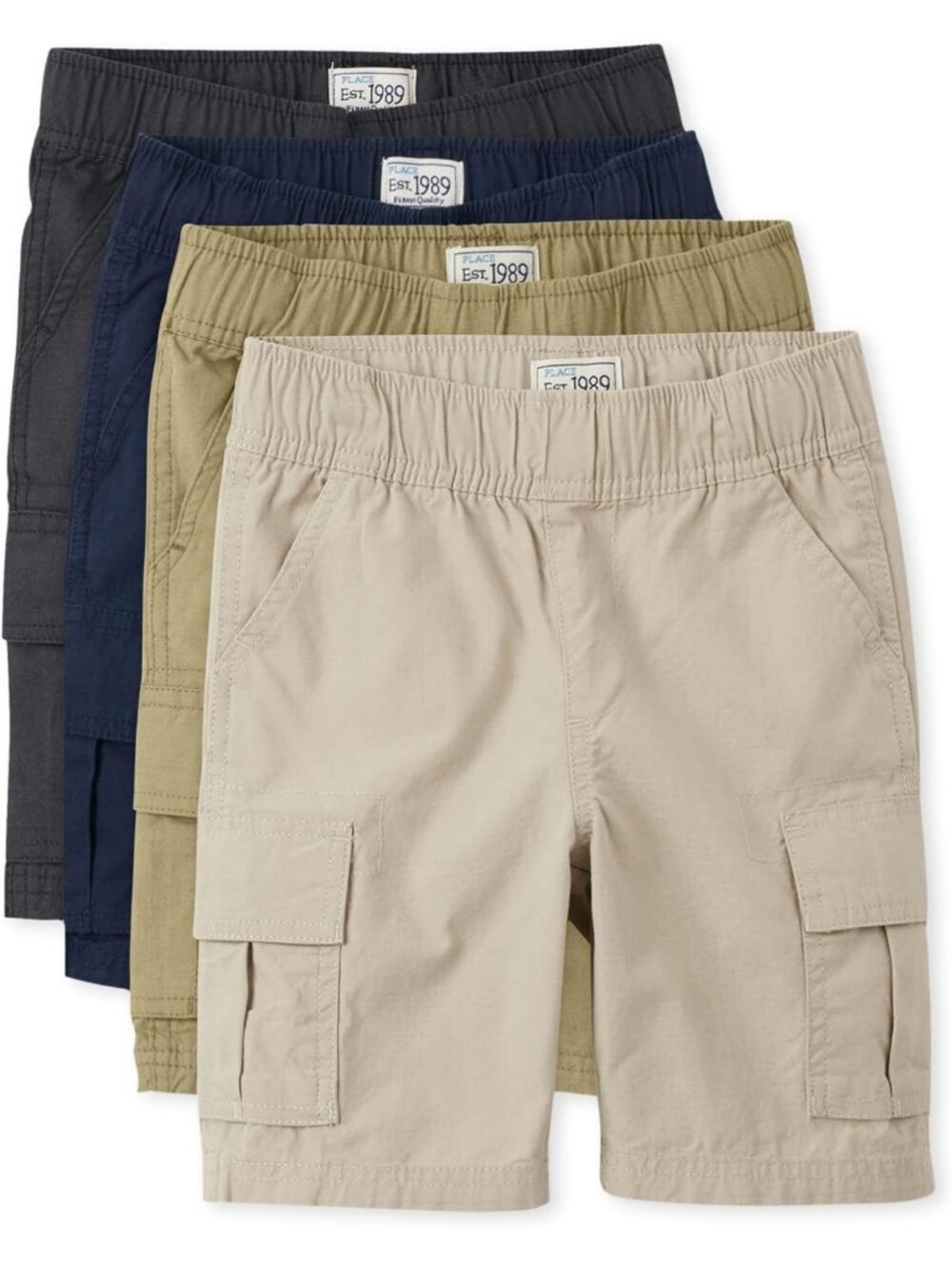 Boys' Essential Cargo Shorts - Versatile, Comfortable, Perfect for Summer Play